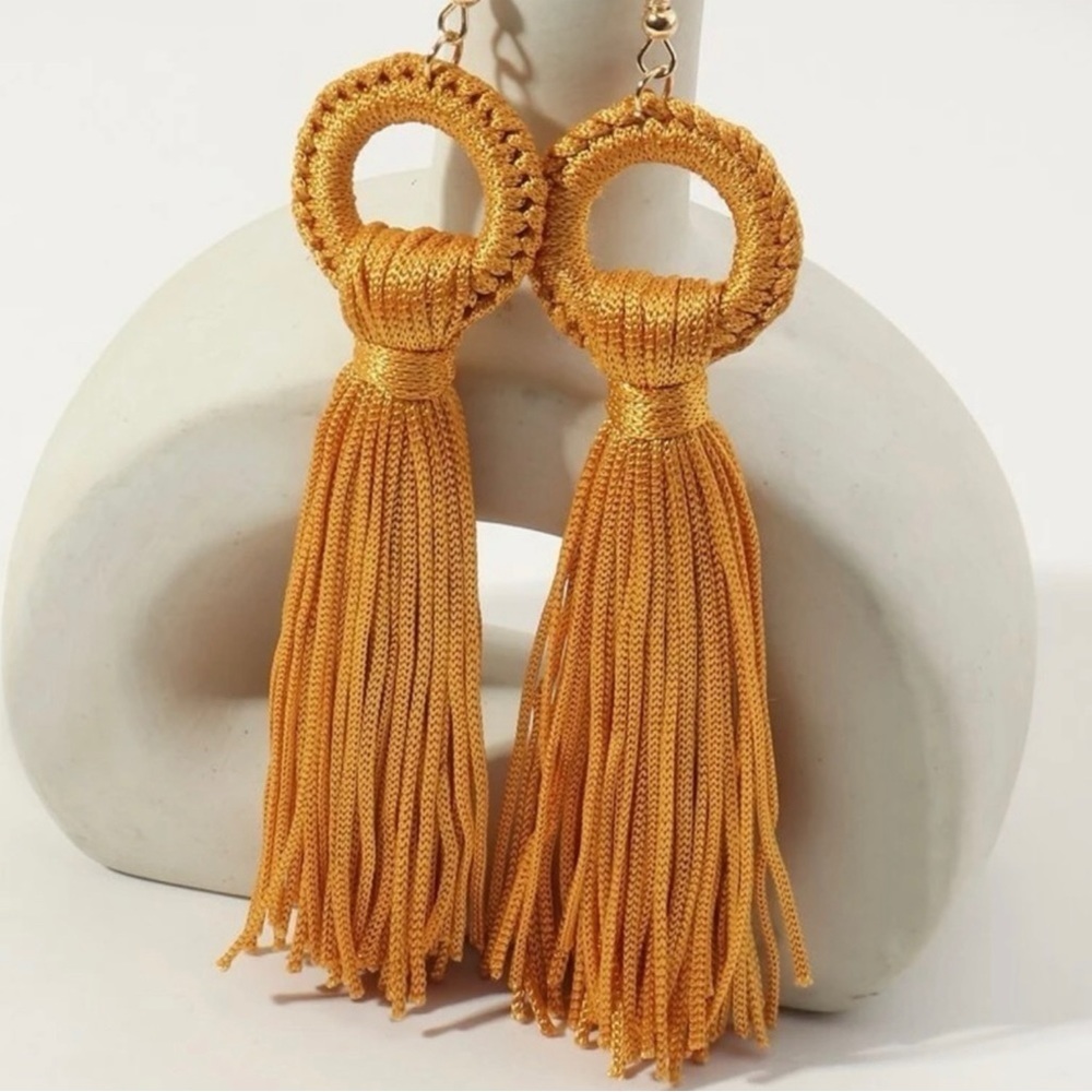 Tassel Statement Earrings 😎Host Pick😎